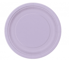 8 Lavender 9 Inch Plates