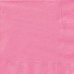 Hot Pink Paper Napkins 20 Pack