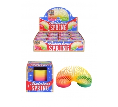 Retro Rainbow Spring Slinky 6.5cm