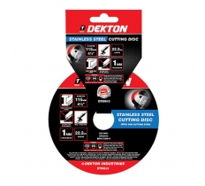 Dekton 115mm Cutting Disc Stainless Steel Ultra Thin