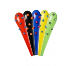 Inflatable Bat Red-black-blue 85cm