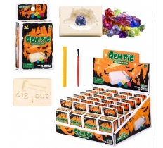 Gemstone Dig Out Kits 12 X 6 X 3.5cm