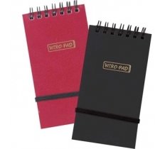 Wiro Note Pad, Elastic Band 70x128mm