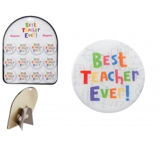 Best Teacher Magnet 5cm