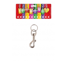 Metal Keyring Fob X 12 ( 40p Each )