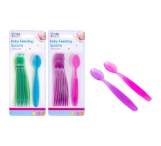 First Steps Feeding Spoons 8 Pack ( Assorted Colours )