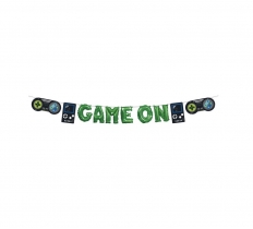 Gamer Birthday Balloon Banner Kit