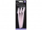Glamour Studio 3 Pack Hair Removal Dermaplaning Blades