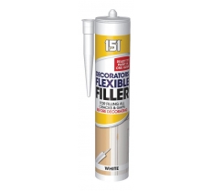 Decorators Flexible Filler White 310ml Cartridge