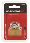 Blackspur 30mm Brass Padlock