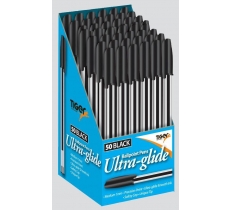 TIGER BLACK BALL POINT PEN BOX 50 PACK