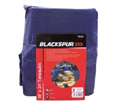 Blackspur 18' ( 5.4M ) X 24' ( 7.2M ) Tarpaulin - Blue