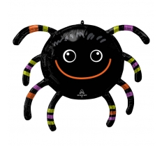 28" Smiley Spider Supershape Foil Balloons