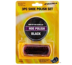 Shoe Polish Set Brush 3 Piece