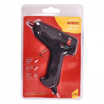 Amtech 10W Glue Gun [Takes 7mm Glue Sticks].