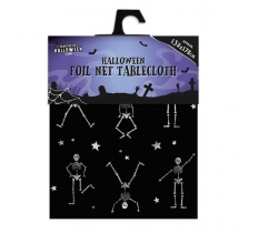 Halloween Foil Net Tablecloth 132x178cm