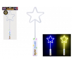 Light Up Star Wand 2 Colours