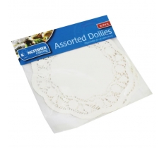 Assorted Paper Doilies 36 Pack