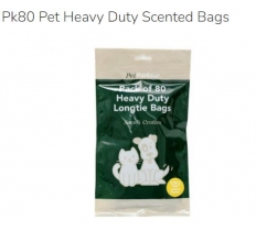 Pet Heavy Duty Scented Bags Pack Of 80