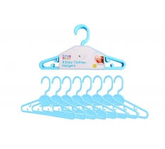 First Steps Blue Baby Clothes Hangers 22cm 8 Pack