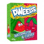 Dweebs Watermelon & Cherry 45g x 24