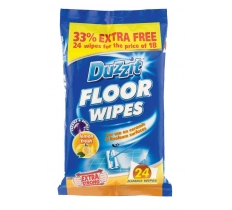 Duzzit Extra Strong Floor Jumbo Wipes 24 Pack