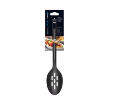 Chef Aid Black Slotted Spoon