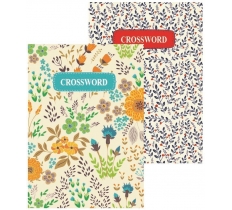 Floral Crossword A5 Size