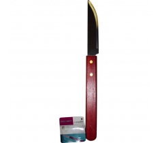 Stainless Steel Bbq Knife With Wooden Handle