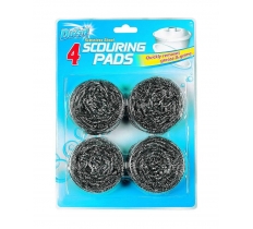 4 Pack S/Steel Scouring Pads