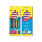 Tallon 10 Erasable Coloured Pencils