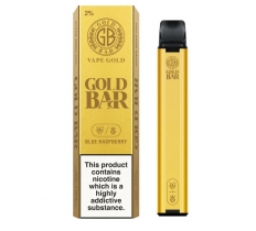 Gold Bar 600 Vape Blue Raspberry