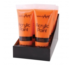 Orange Acrylic Paint 120ml