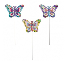 Metal Butterfly Garden Stake