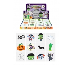 Mini Halloween 4cm Tattoos X 48 ( 18p Each )