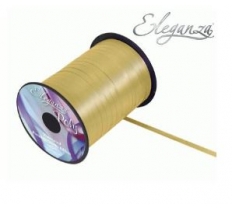 Eleganza Poly Curling Ribbon 5mmx500Yards Gold