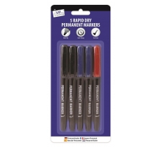 Tallon 5 Rapid Dry Permanent Markers