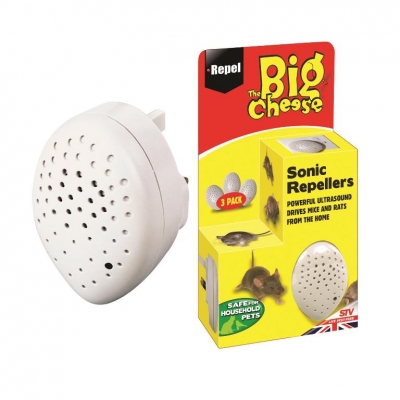 STV Big Cheese Mouse & Rat Repeller 3 Pack