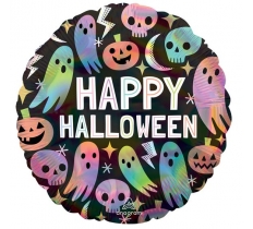 Iridescent Pastel Halloween Balloon