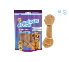 Rawhide Knot Bone ( 3 Pack )