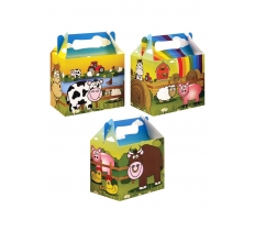 Farm Lunch Box 14cm X 9.5cm X 12cm