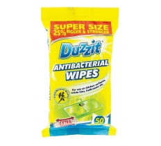 Duzzit Antibacterial Jumbo Wipes 50 Pack
