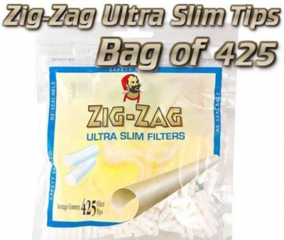 Zig Zag Bag Of 425 Ultra Slim Filter Bag