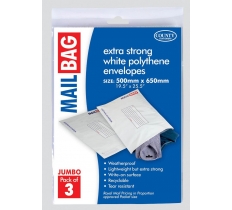 County Mail Bag Jumbo ( 500mm X 650mm ) 3 Pack