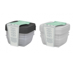 Plastic Container 4pc Set