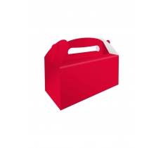 Lunch Box Red 22.5 X 9.5 X 12cm