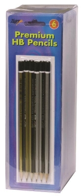 Tiger Hb Premium Pencils 6 Pack
