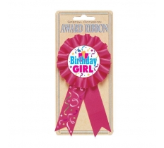 Birthday Girl Award Ribbons