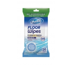 Biodegrabale Floor Wipes Clean & Fresh 20pk