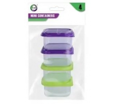 Mini Conatiners 4 Pack